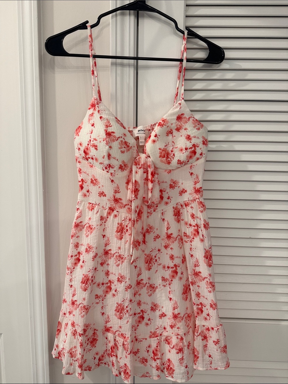 Lime Lush Pink and White Mini Dress